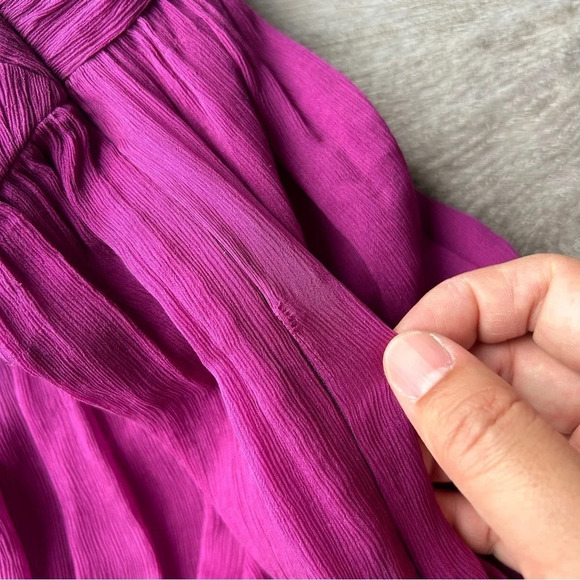 J.  Crew Kylie Pure Silk Bridesmaid Dress in Berry Red - Picture 15 of 15